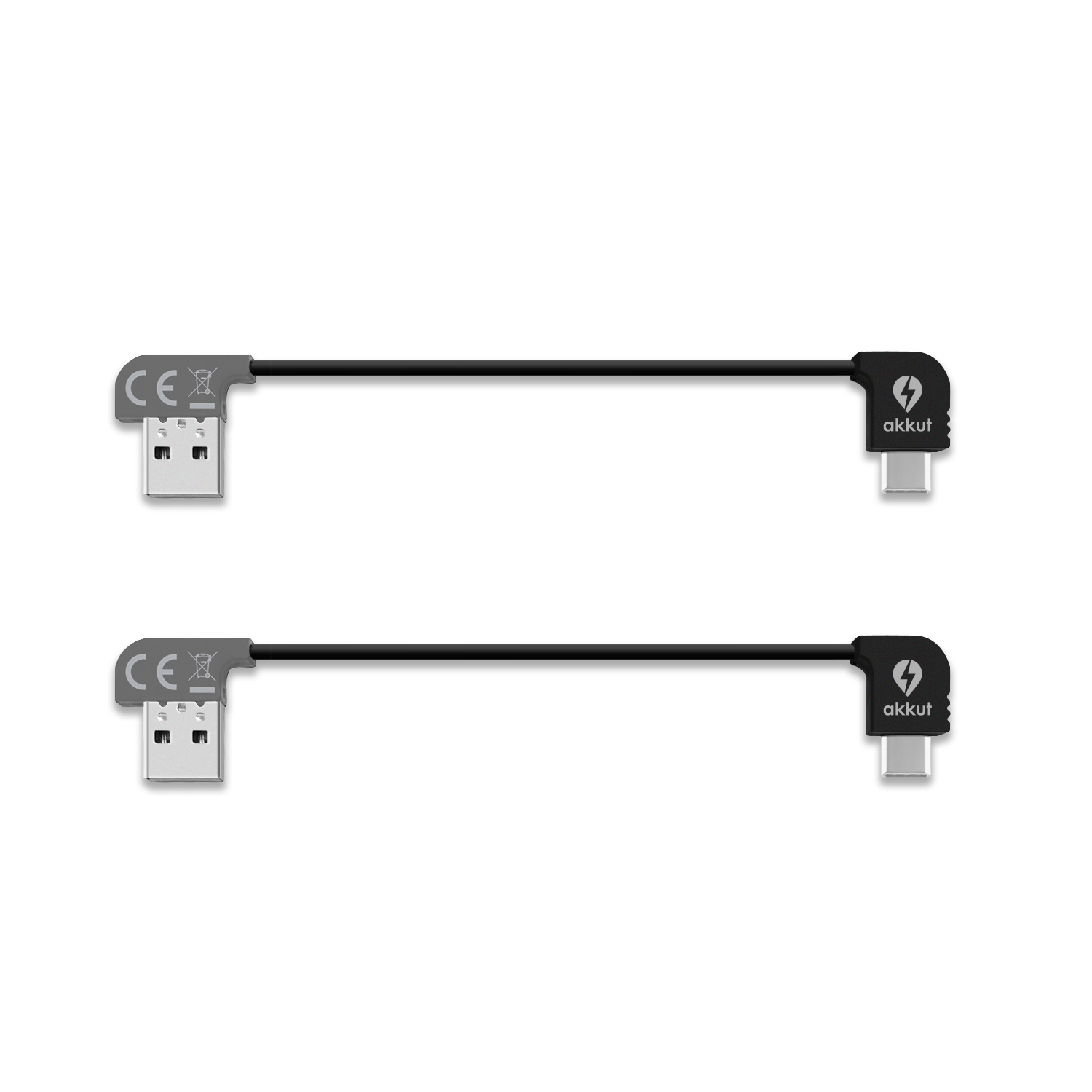 2 Stk. Ladekabel USB Type-C für FLEXIBLE BANK 8 Qi